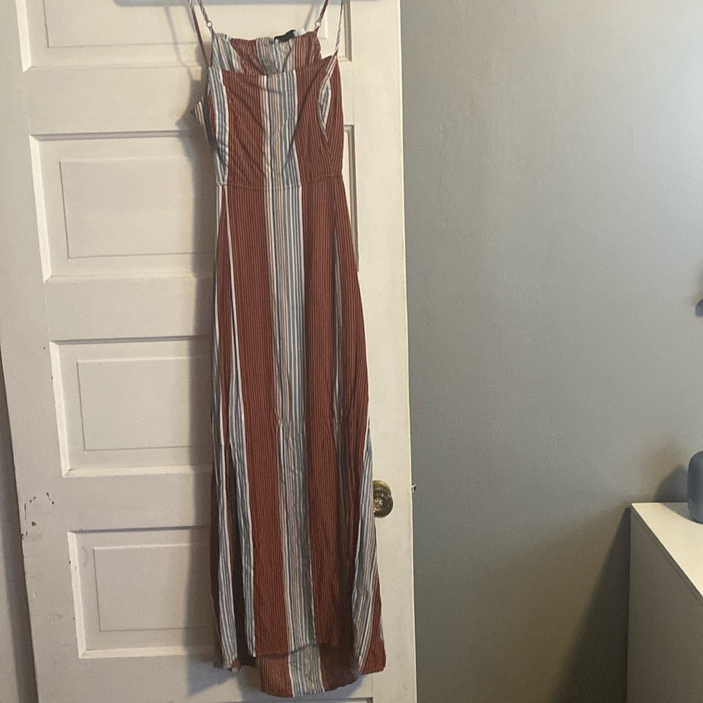 Open back and sides maxi dress